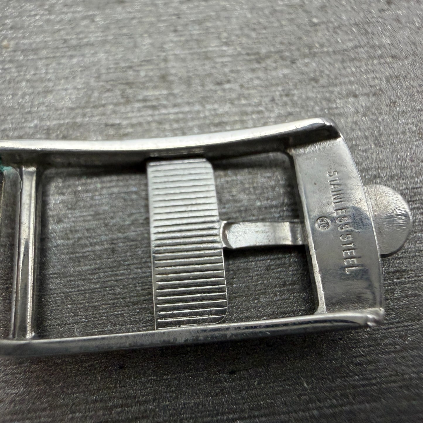 Omega Watch Buckle 9mm Band Stainless Steel Vintage Womens4
