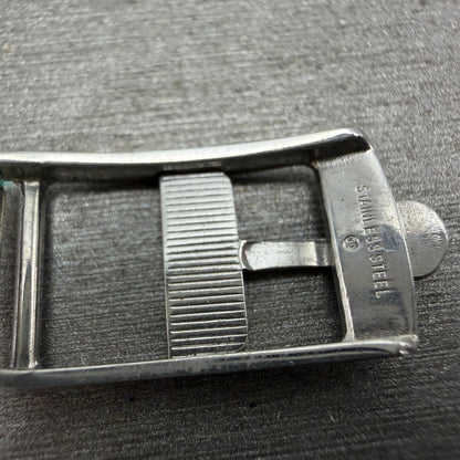 Omega Watch Buckle 9mm Band Stainless Steel Vintage Womens4