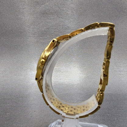 Citizen Watch Women 23mm MOP Dial Gold Tone Round 6031-352543 New Battery