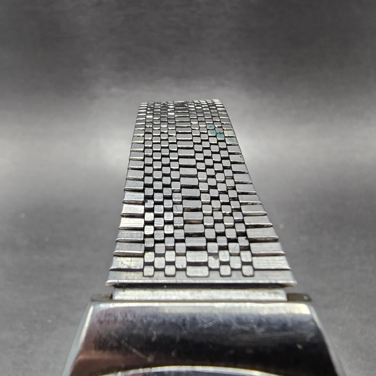 Seiko King Quartz Watch Men 34mm White Dial Silver Daydate 5856-5010 PARTS5