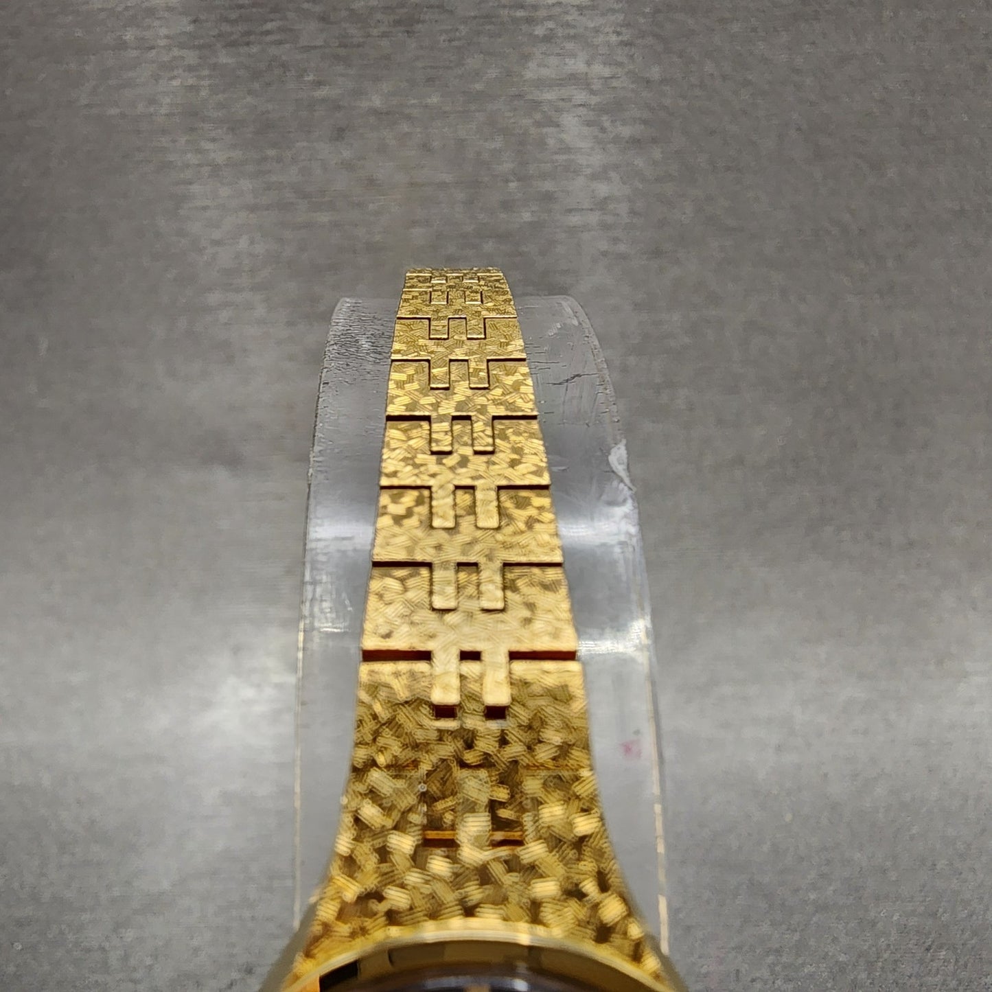 Seiko Watch Women 17mm Brown Dial Gold Tone Oval 2C205759 New Battery NOS4