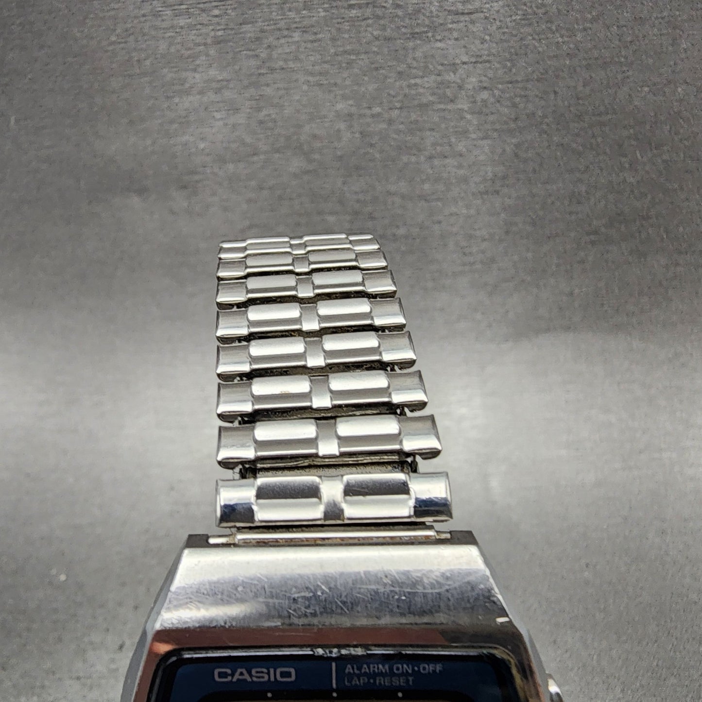 Casio AA91W Watch Men 36mm Digital Blue Silver Tone Alarm Chrono New Battery4