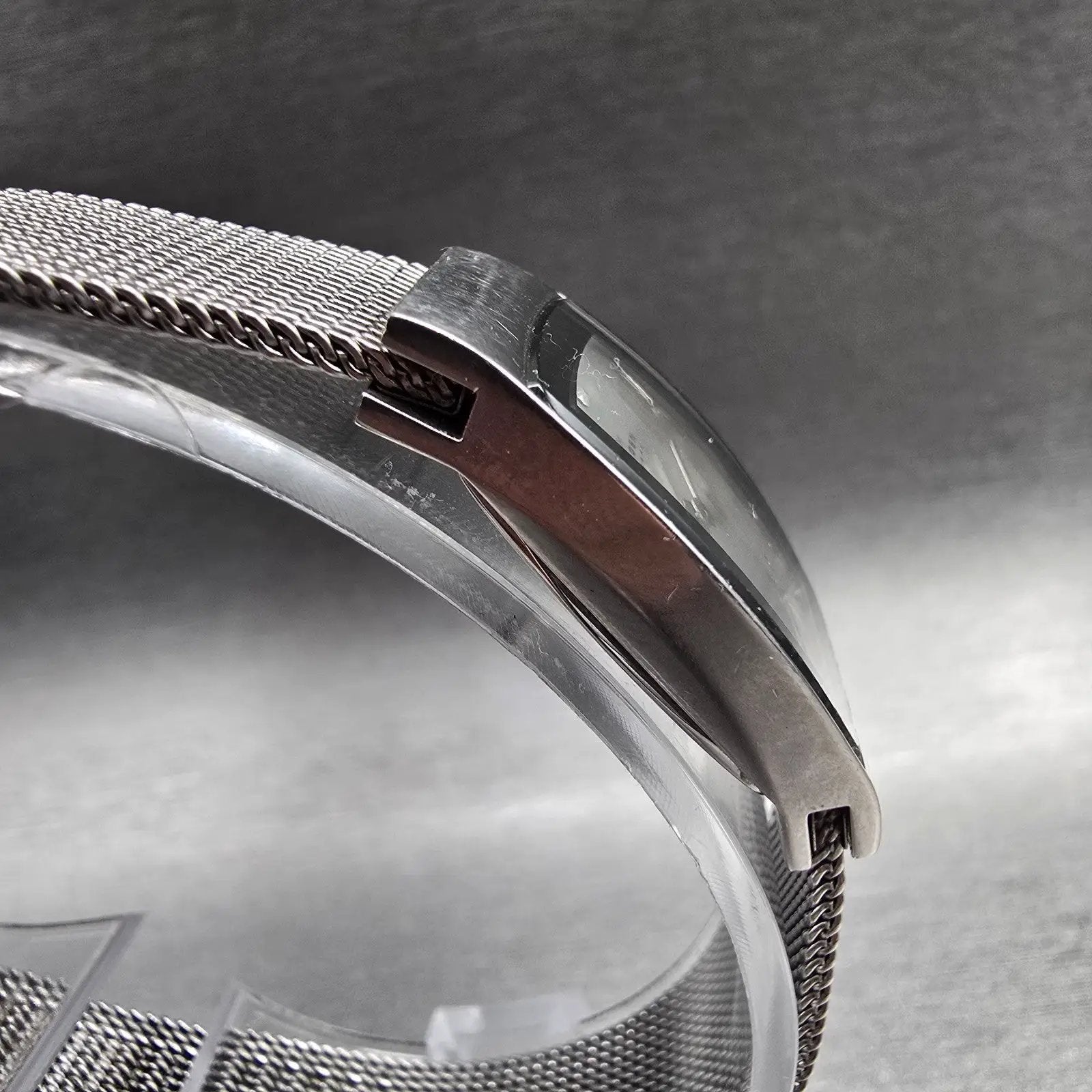 Skagen Watch Women 16mm Silver Dial Silver Tone Rectangle 271SSSD New Battery3