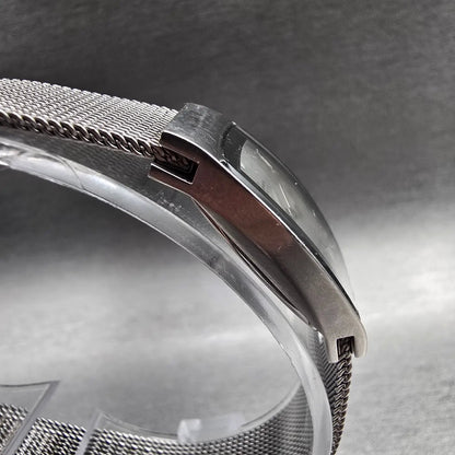 Skagen Watch Women 16mm Silver Dial Silver Tone Rectangle 271SSSD New Battery3