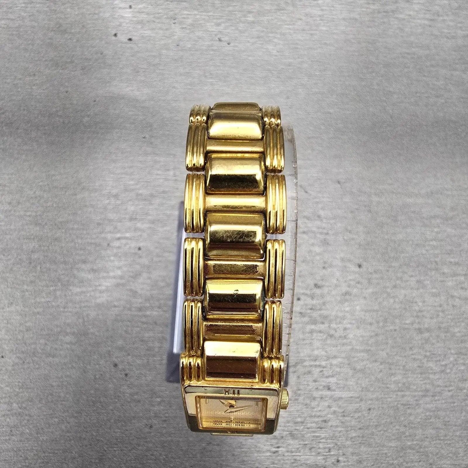 Citizen Elegance Watch Women 14mm Champagne Dial Gold Tone 5421-H21467 New Batt4