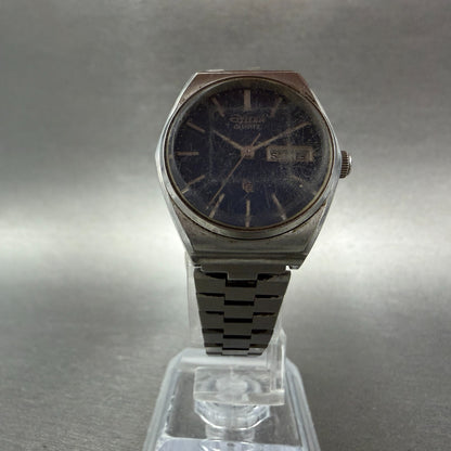 Citizen CQ Watch Women 26mm Blue Dial Silver Tone Daydate 4-850475 New Battery5