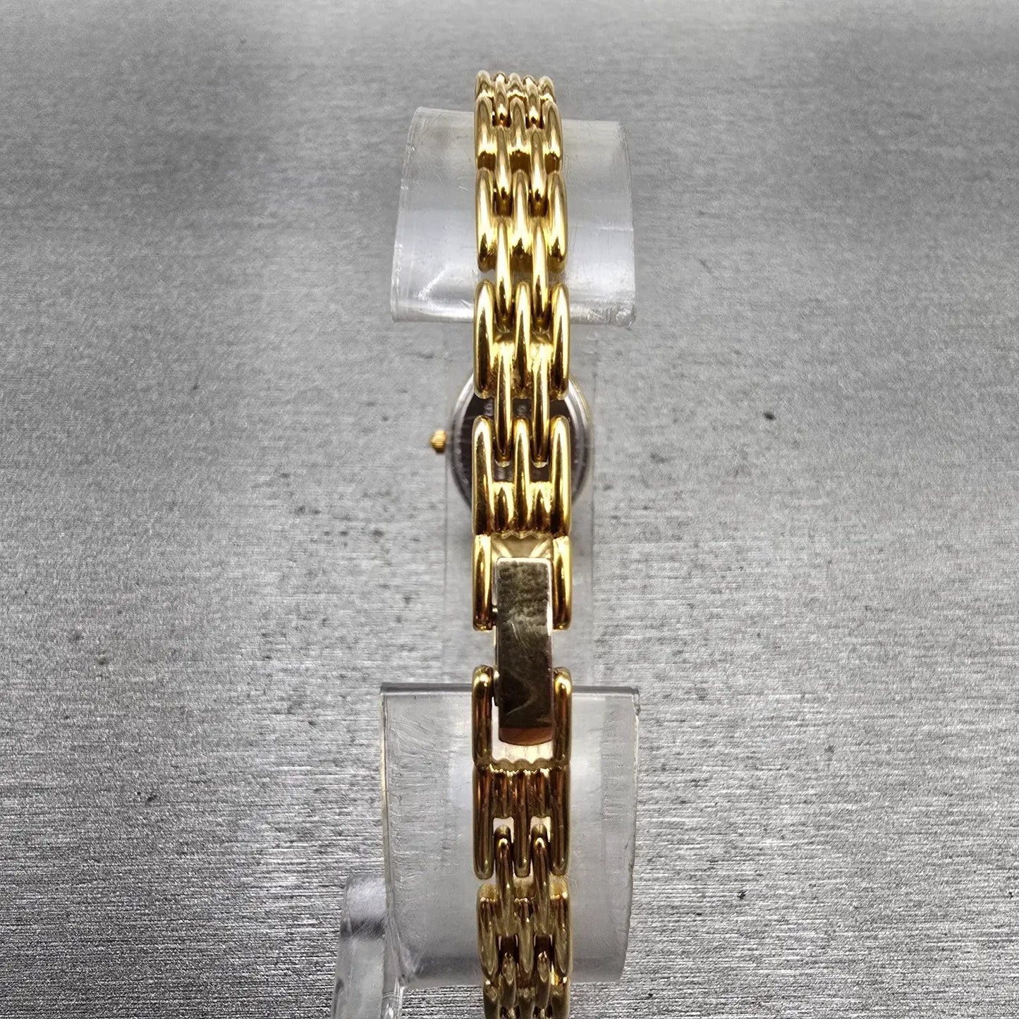 Citizen Chere Watch Women 15mm Champagne Dial Gold Tone Oval 4520-E50366 New Bat7