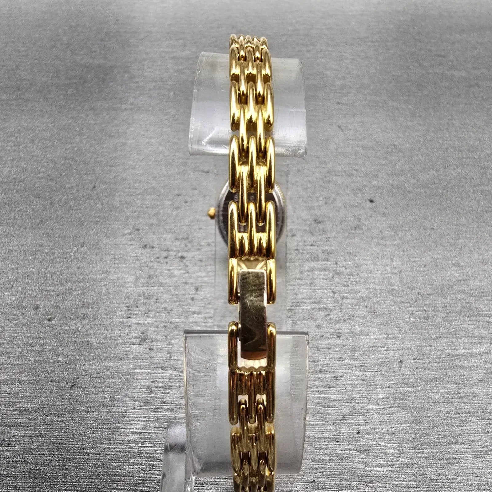 Citizen Chere Watch Women 15mm Champagne Dial Gold Tone Oval 4520-E50366 New Bat7