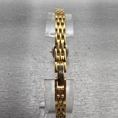Citizen Chere Watch Women 15mm Champagne Dial Gold Tone Oval 4520-E50366 New Bat7