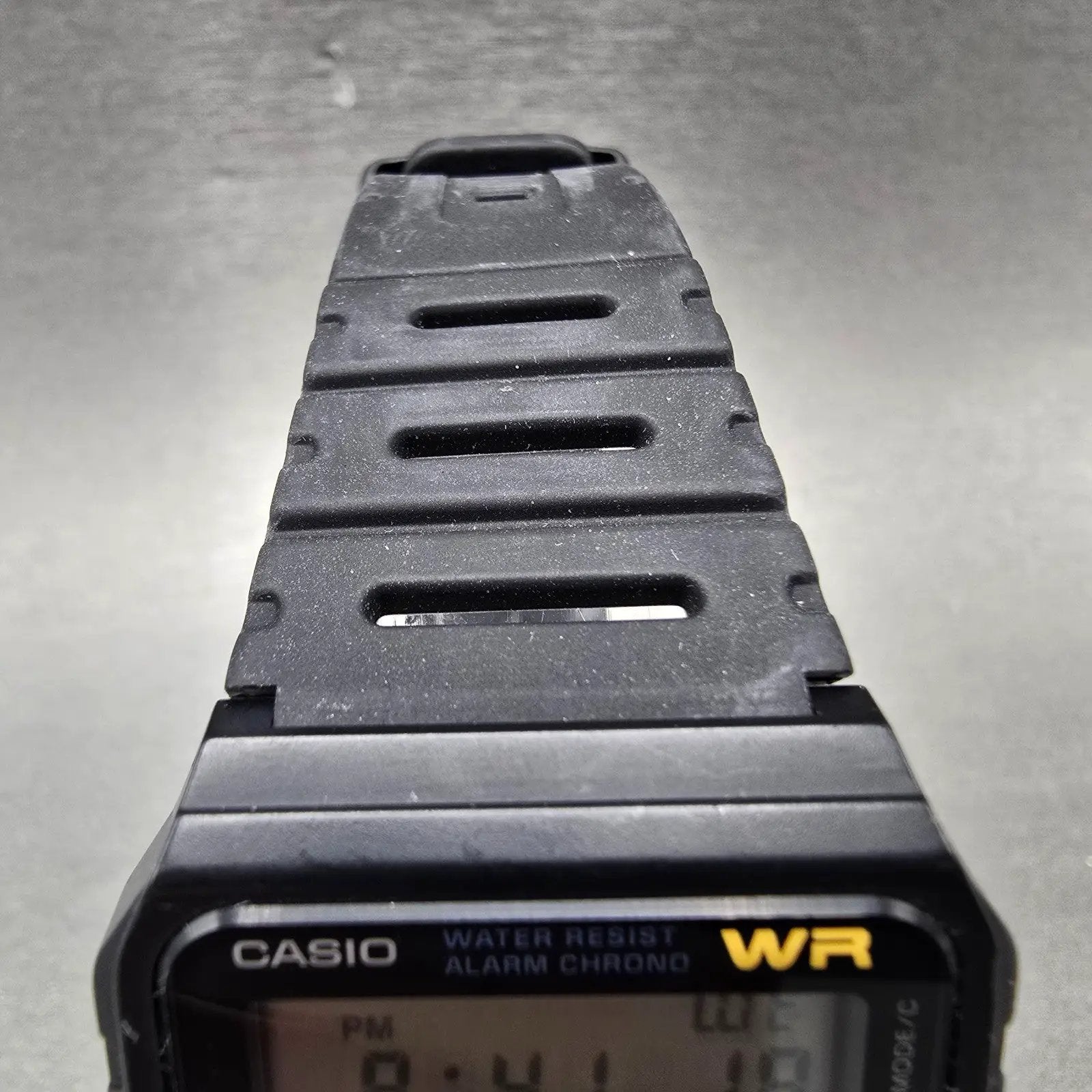 Casio Calculator CA-53W Watch Men 34mm Black Alarm Chronograph New Battery L5