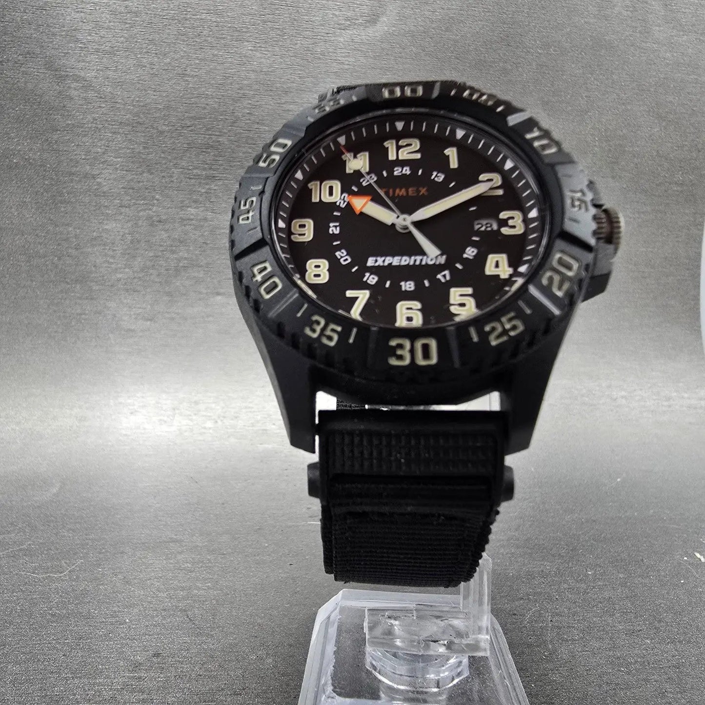 Timex Expedition Acadia Watch Men 43mm Black Dial Black Tone TW4B26300 NewBat5