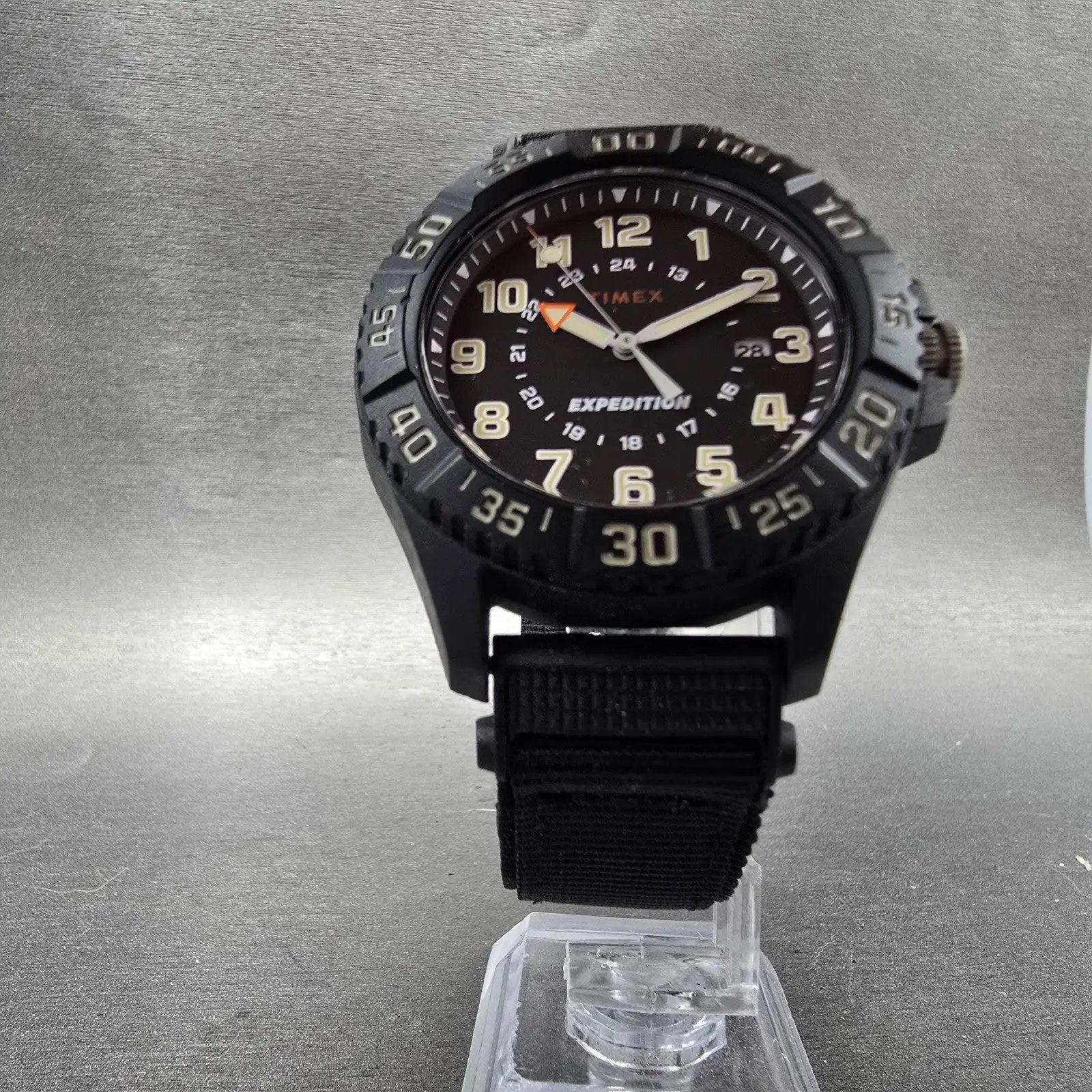 Timex Expedition Acadia Watch Men 43mm Black Dial Black Tone TW4B26300 NewBat5