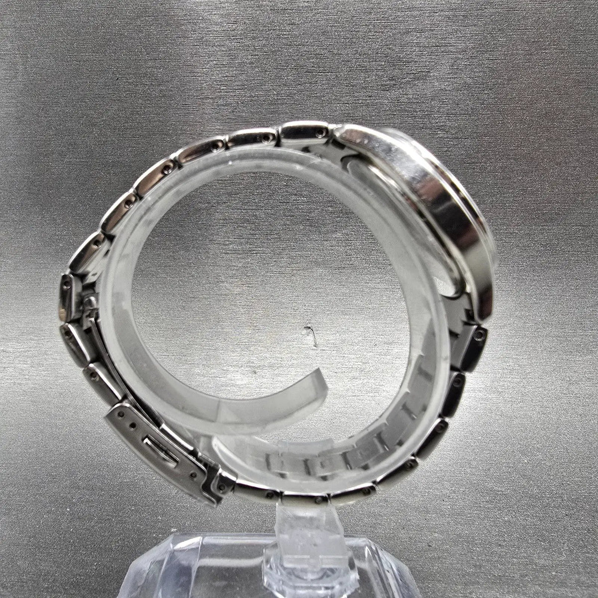 Citizen Silhouette Eco-Drive Watch Women 29mm Blue Dial Steel Date  FE1140-86L10