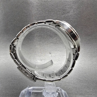Citizen Silhouette Eco-Drive Watch Women 29mm Blue Dial Steel Date  FE1140-86L10