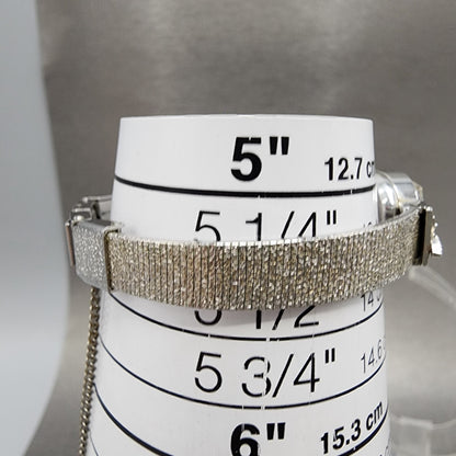 Citizen Watch Women 15mm White Dial White Gold Plated Manual Wind Runs VTG10