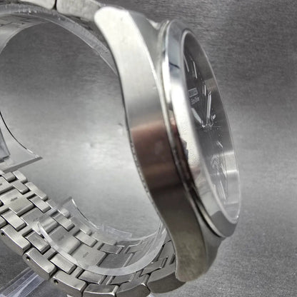 Citizen Eco-Drive Corso Watch Men 41mm Black Dial Silver Date E111-S070856 Runs3