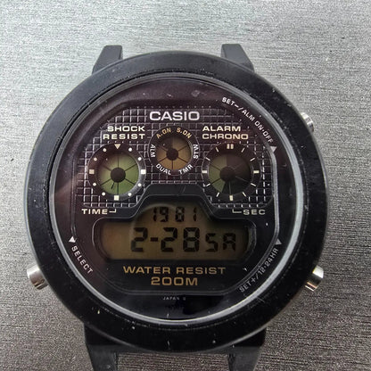 Casio G-Shock DW-5900 Watch Men 39mm Digital Black Alarm Chronograph New battery1