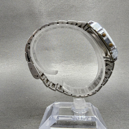 Casio A164W 593 Watch Men 34mm Digital Silver Tone Alarm Chrono VTG PARTS8