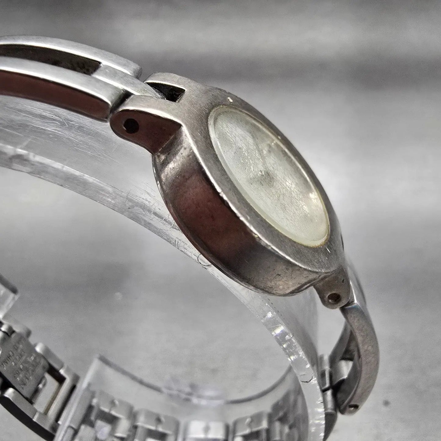 Citizen Watch Women 21mm Silver Dial Silver Tone Round 5920-S95650 New Battery3