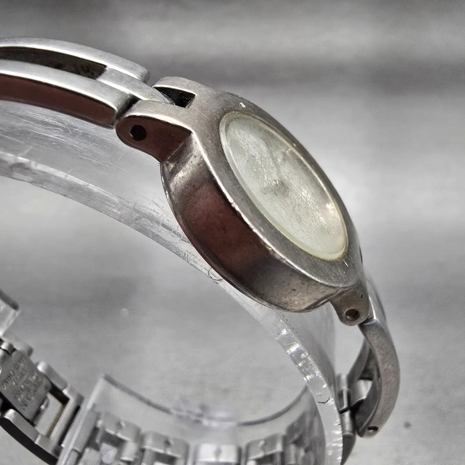 Citizen Watch Women 21mm Silver Dial Silver Tone Round 5920-S95650 New Battery3