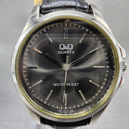 Citizen Q&Q Watch Women 30mm Gray Dial Silver Tone Round New Battery1