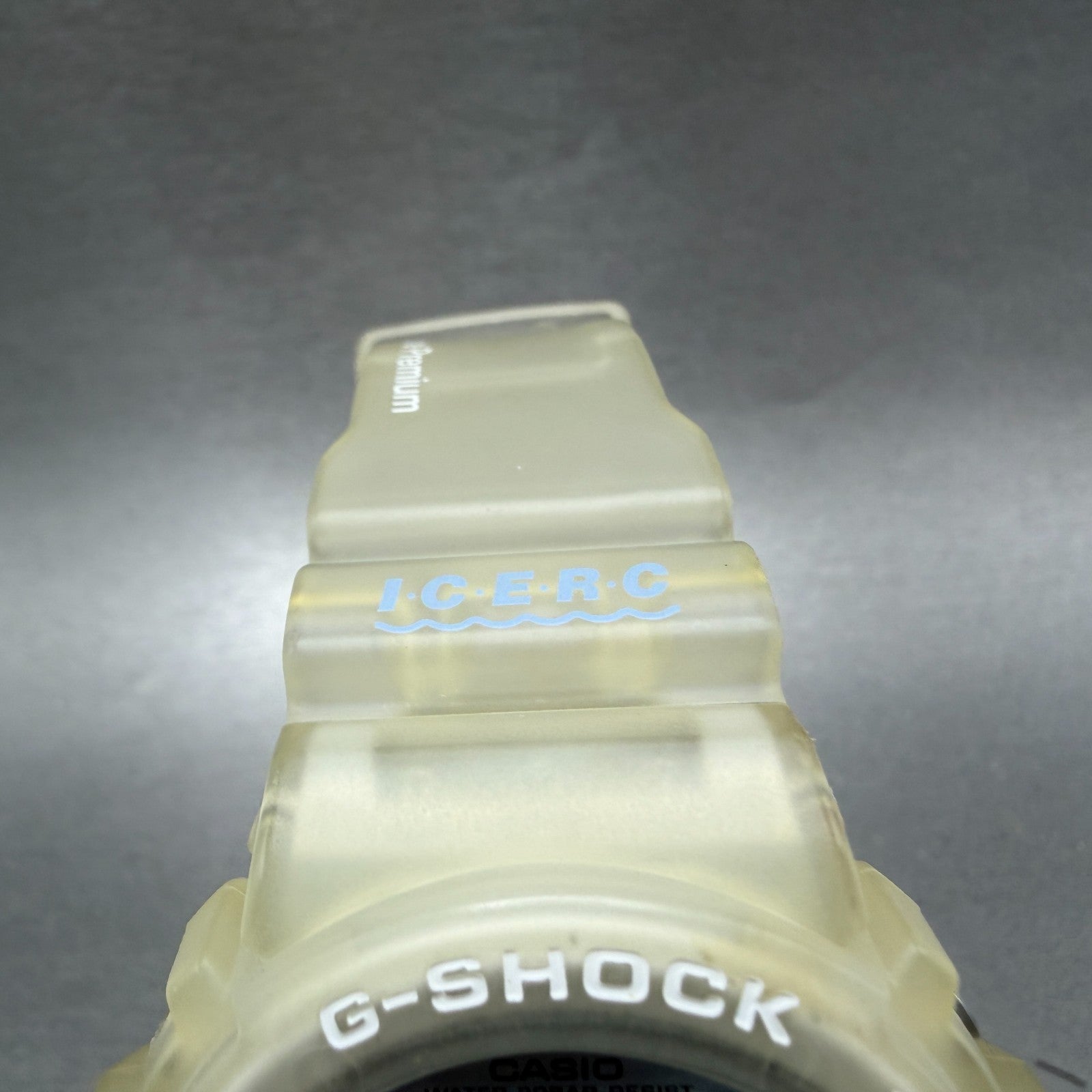 Casio G-Shock DW-6910K Watch Men 50mm Digital Clear Alarm Chrono ICERC New Batt4