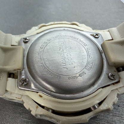 Casio Baby-G BGD-5000 Watch Women 42mm White Alarm Chrono Solar Works9