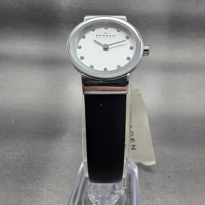Skagen Freja Watch Women 22mm Silver Dial Silver Tone 358XSSLBC New Battery5