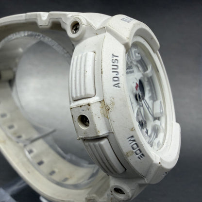 Casio Baby-G Hello kitty Watch Women 44mm White Analog Digital BGA-190KT New Bat3