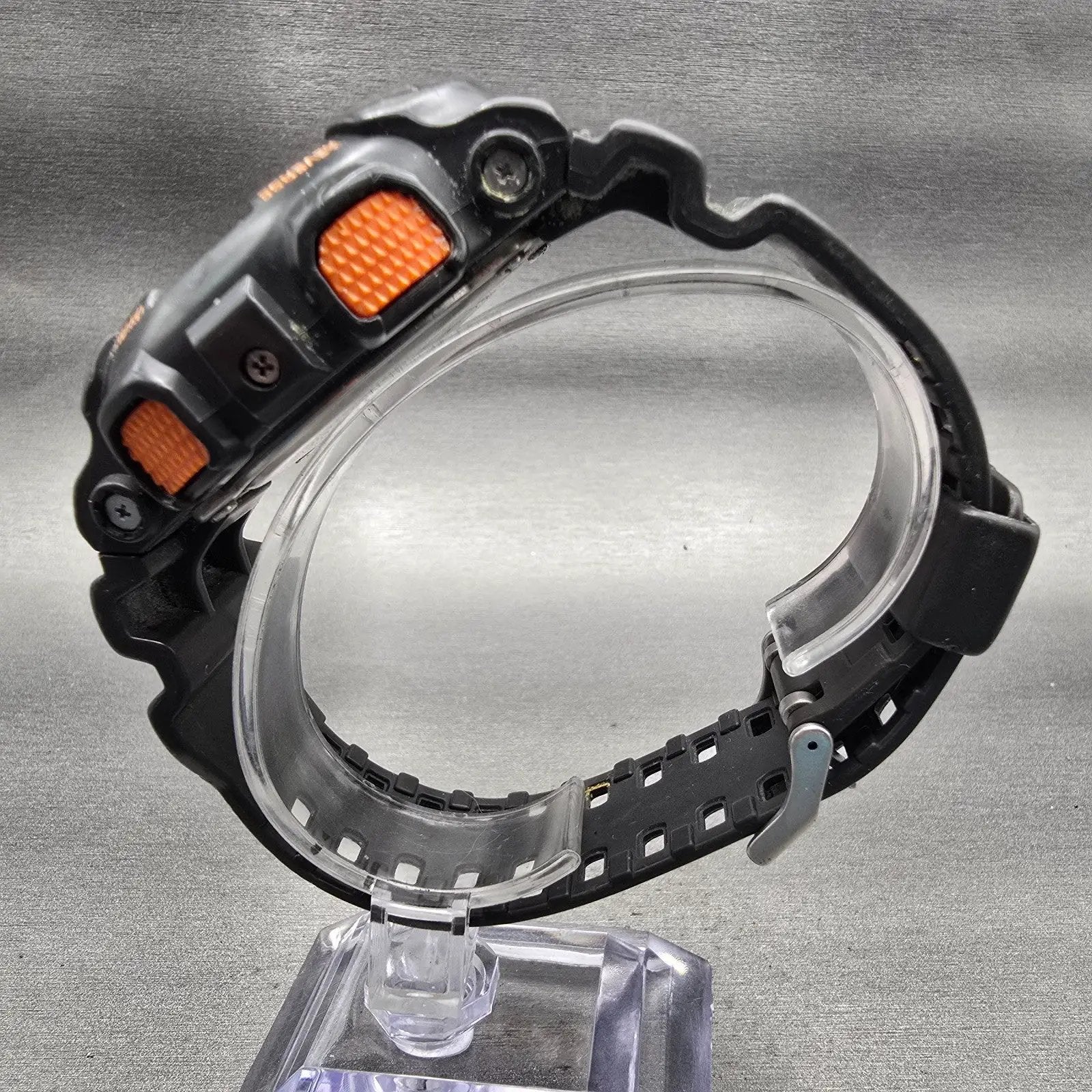 Casio G-Shock GA-110TS Watch Men 51mm Black Orange Chrono Alarm New Battery6