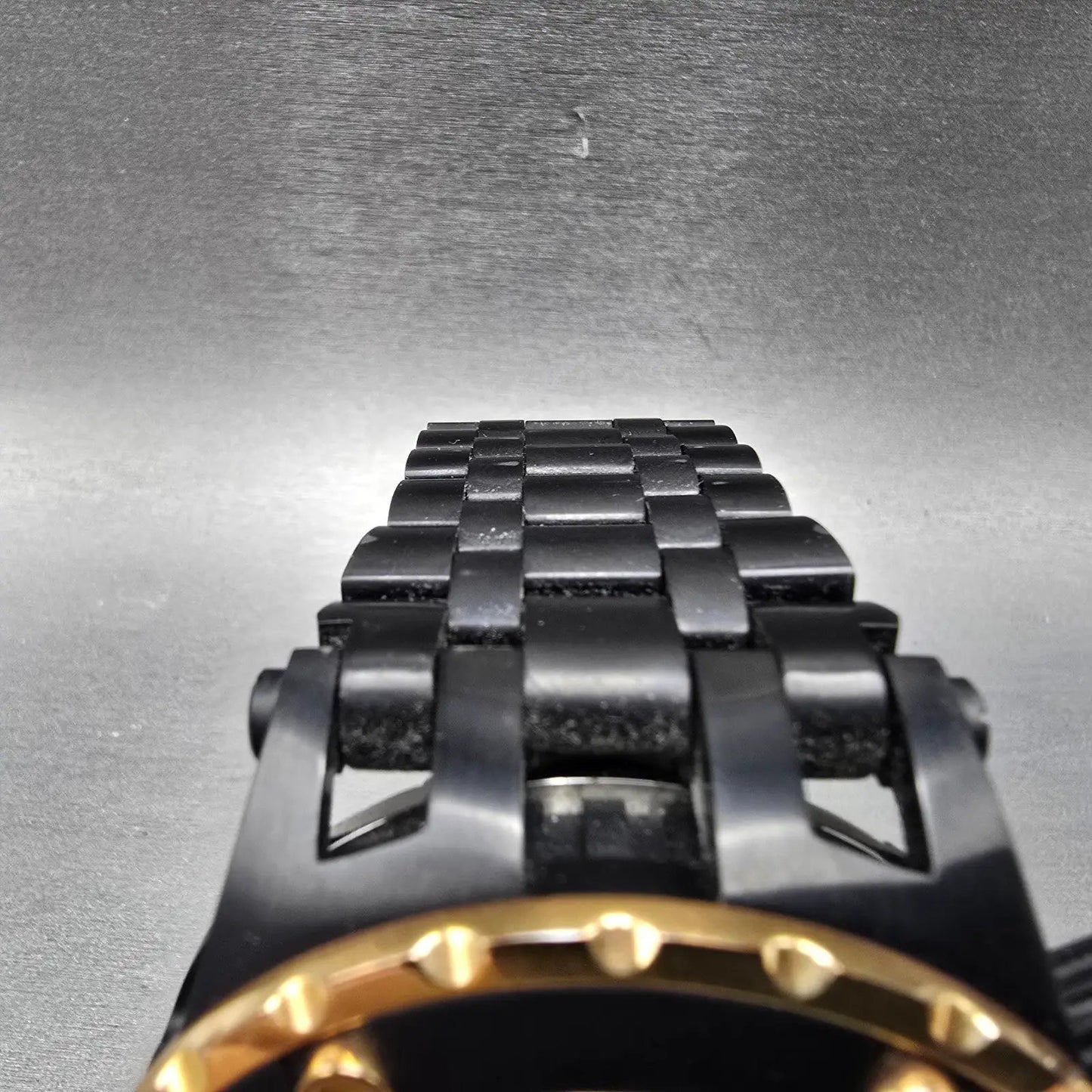 Invicta Sub Aqua Reserve Chronograph Watch Men 52mm Black Dial Black Tone NewBat4