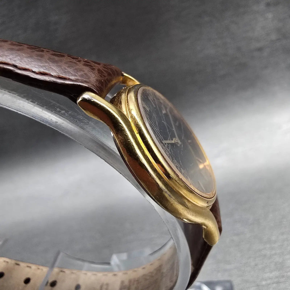 Seiko Watch Women 25mm Black Dial Gold Tone Round 4N00-0431 New Battery Vintage3