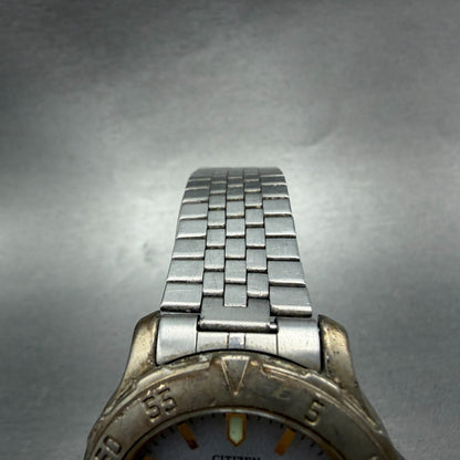 Citizen Eco-Drive Watch Men 37mm Gray Dial Two Tone Round 5080-K10760 Runs4