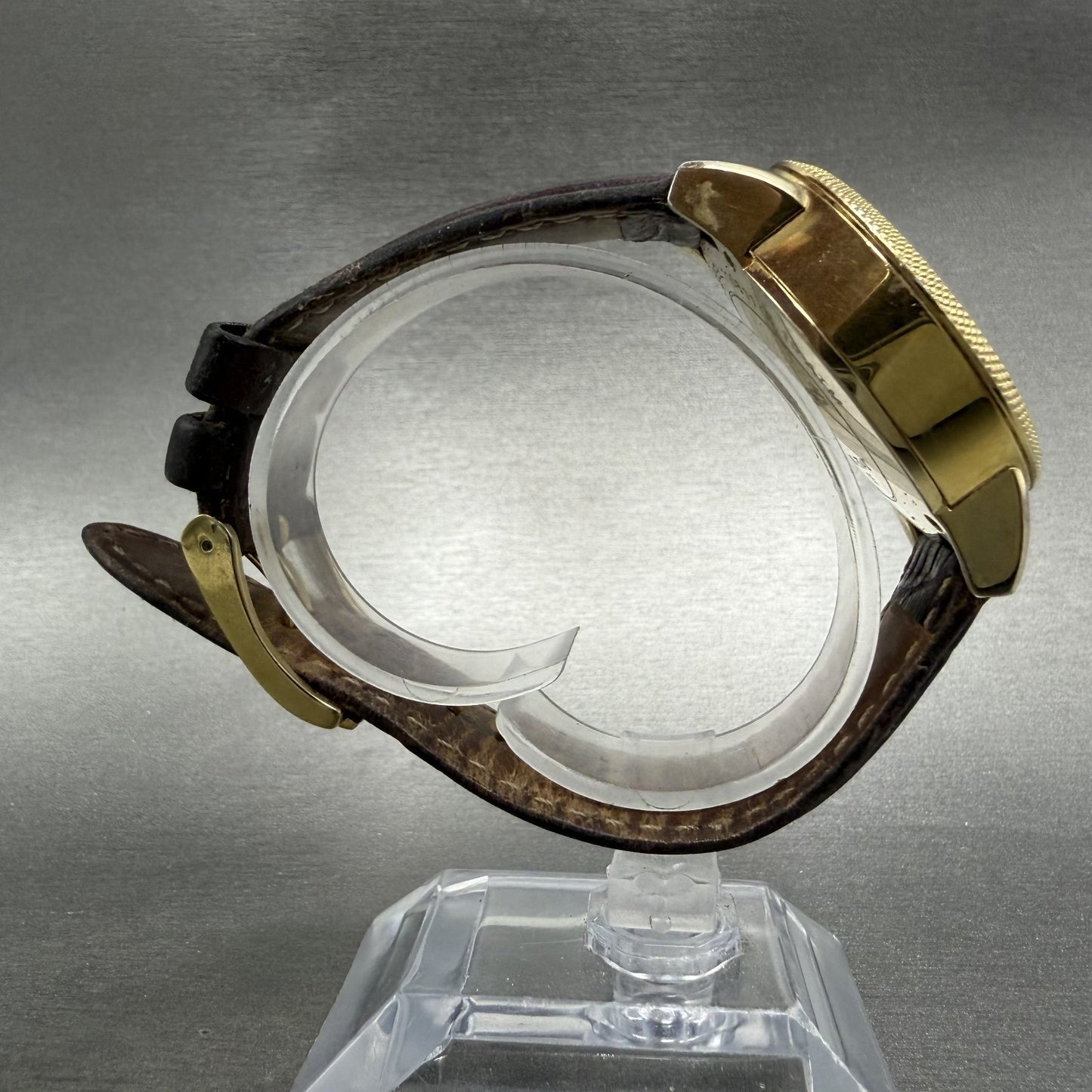 Michael kors Chrono Watch Women 36mm Brown MOP Dial Gold Tone Date New Battery8
