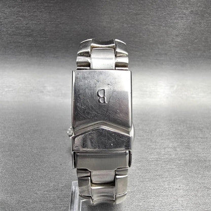 Bulova Marine Star Watch Men 38mm Blue Dial Silver Tone Date Round 96B49 New Bat7