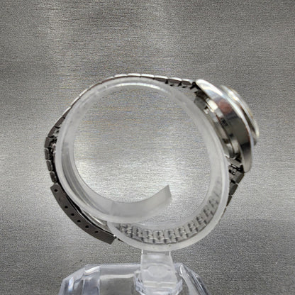 Seiko Automatic Watch Women 24mm Silver Dial Silver Tone Daydate 2706-0080 Runs