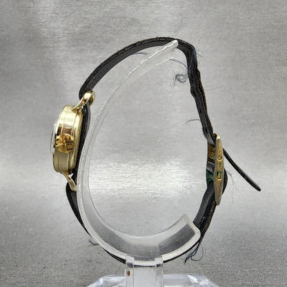 Timex Watch Women 21mm Silver Dial Gold Tone Interchangeable Bezel Runs VTG7