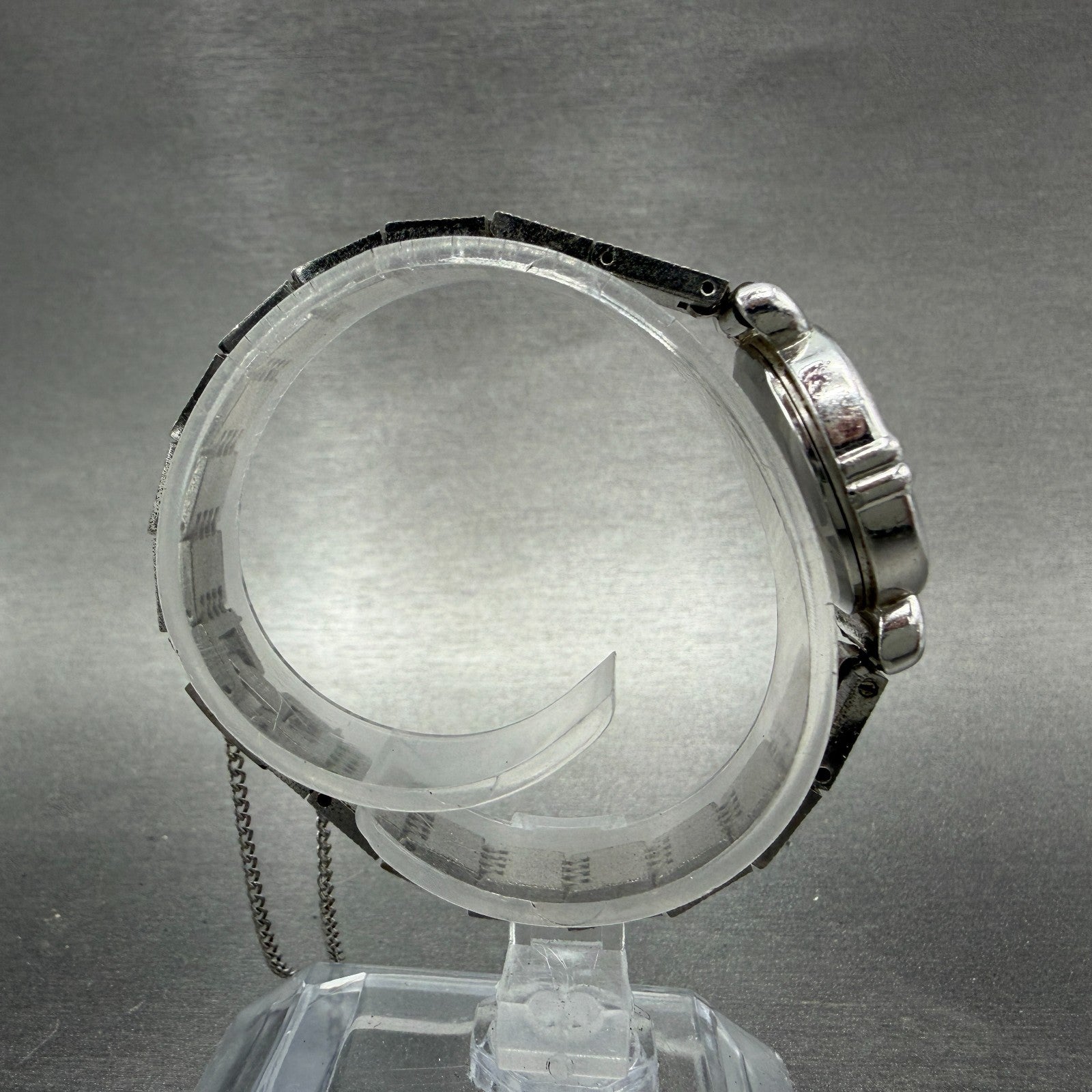 Seiko Watch Women 23mm Silver Dial Silver Tone Round 3421-5190 New Battery8