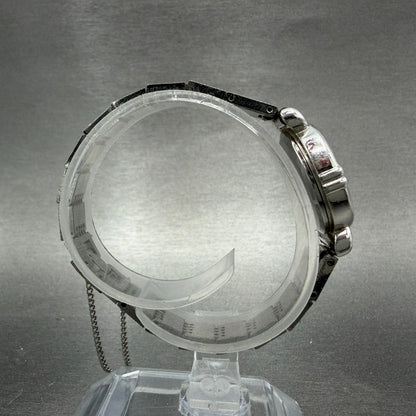 Seiko Watch Women 23mm Silver Dial Silver Tone Round 3421-5190 New Battery8