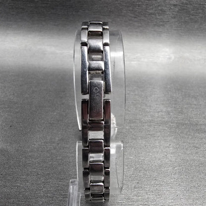 Seiko Watch Women 20mm Pink MOP Dial Silver Tone Round 1N00-0GM0 New Battery VTG7