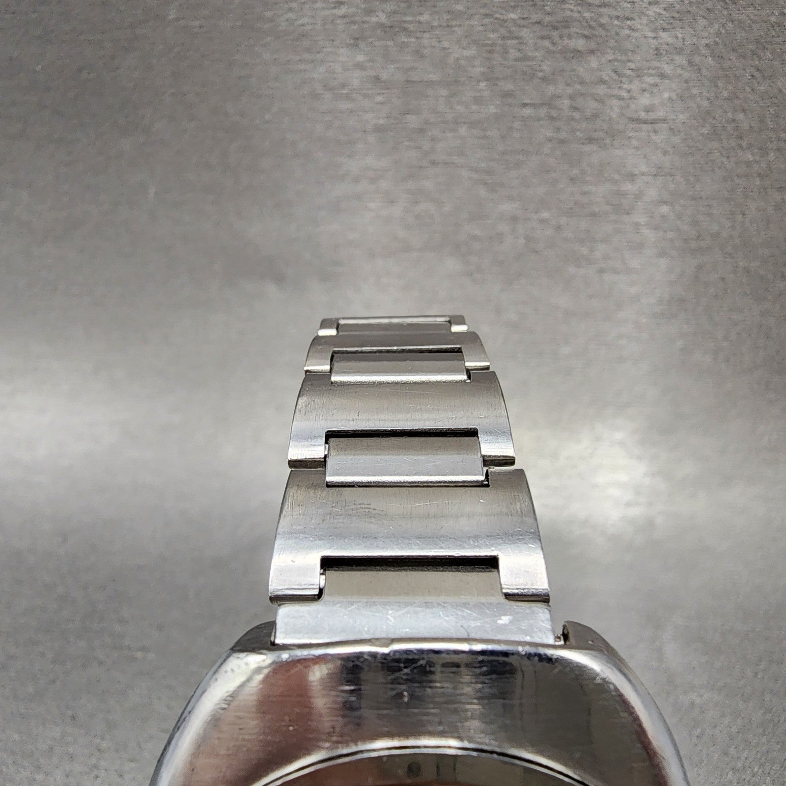 Orient AAA Deluxe Racer Watch Men 38mm Silver Dial Steel Daydate Automatic Runs4