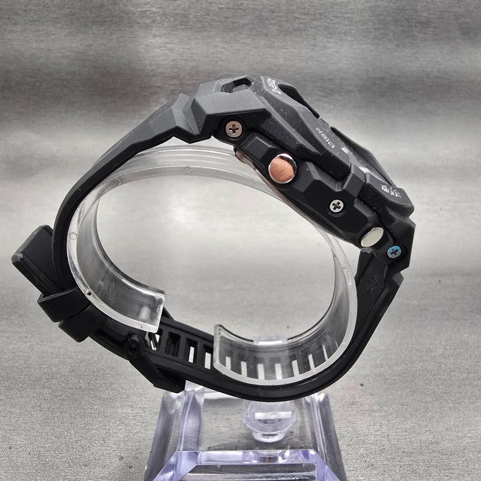 Casio G-Shock GBA-950 Watch Men 44mm Black White Chronograph Alarm New Battery8
