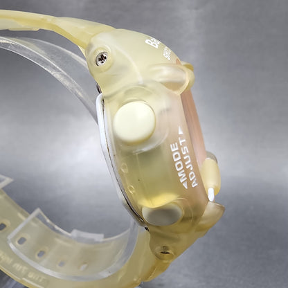 Casio BabyG BG370 Watch Women 42mm Digital Alarm Chrono Clear New Battery3