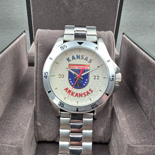 Bulova Caravelle 2022 Liberty Bowl Watch Men 46mm Silver Tone 43B172 New Battery0