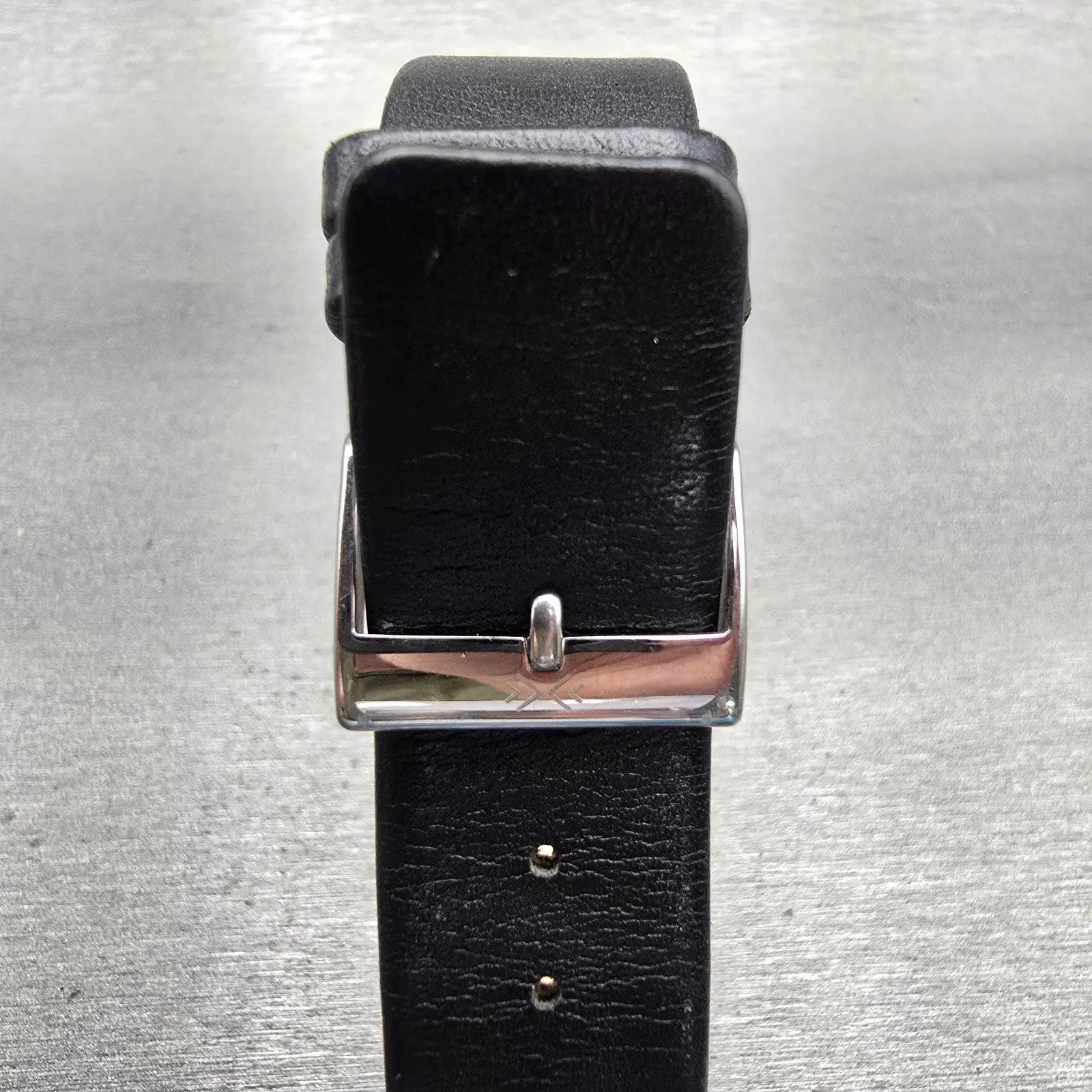 Skagen Watch Men 37mm Black Dial Silver Tone Round 256LSLB READ!! New Battery7