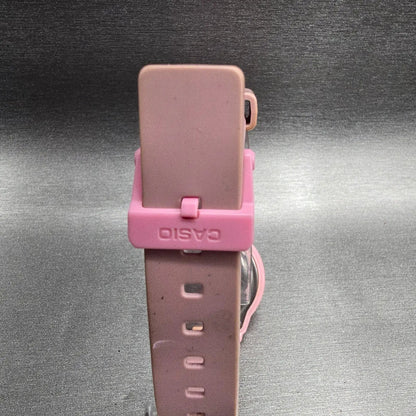 Casio Dive Watch Women 33mm White Dial Pink Date Round LRW-200H New Battery7