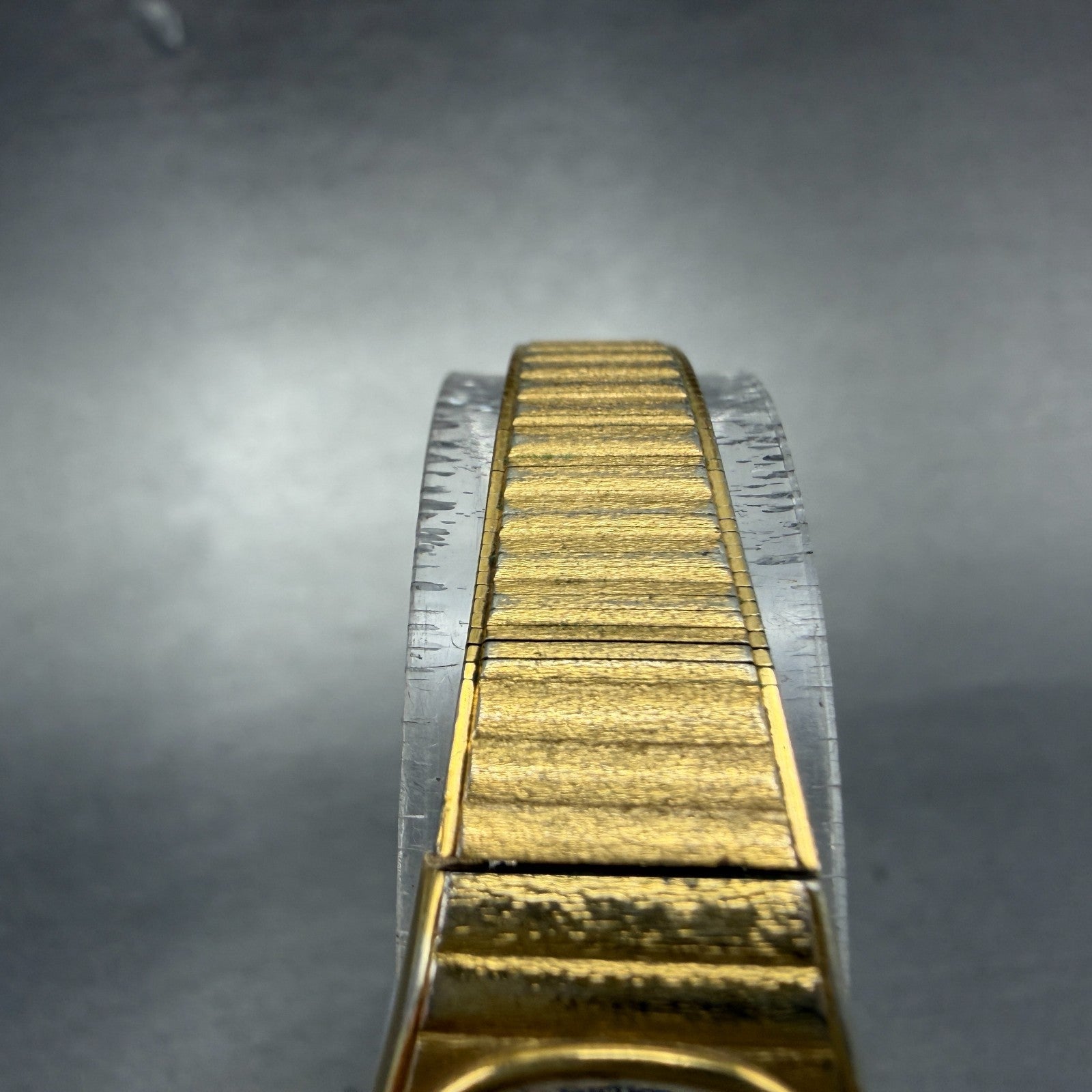 Seiko Watch Women 16mm Champagne Dial Gold Tone Hexagon 2P20-5A29 New Battery4