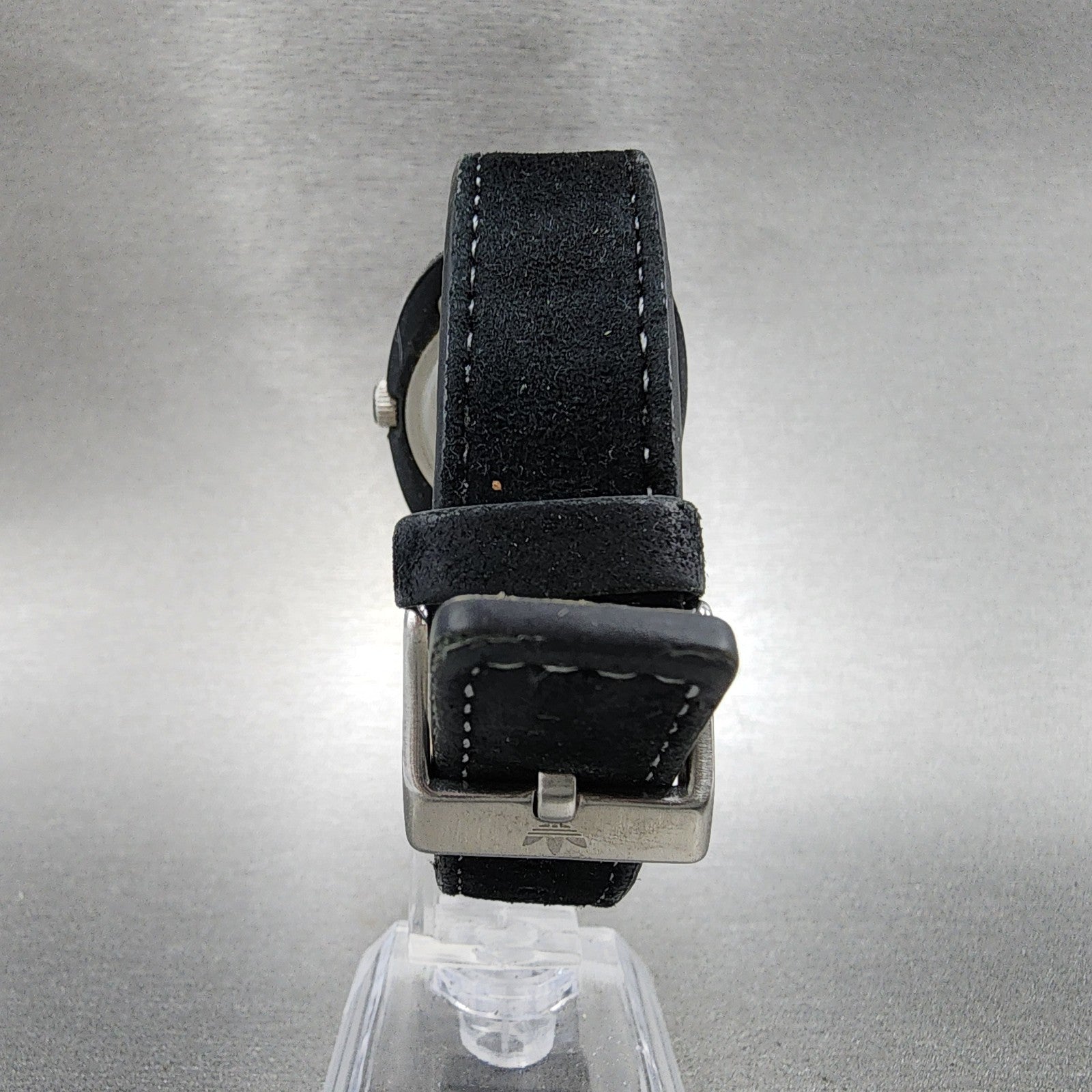 Adidas Dive Stan Smith Watch Women 34mm Black Dial Black Tone Round New Battery6