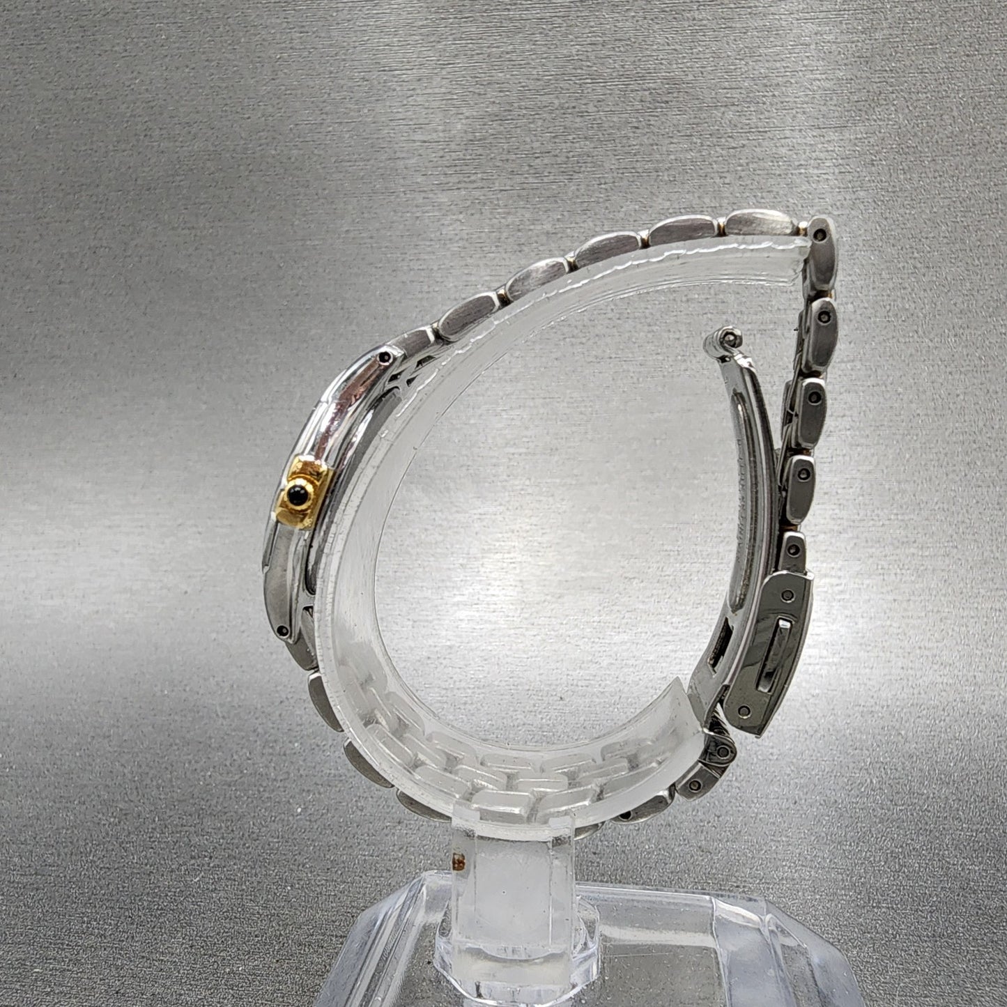 Seiko Exceline Watch Women 23mm Cream Dial Two Tone Round 2J31001A New Battery6