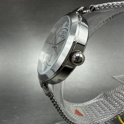 Invicta Ocean voyage  Watch Women 32mm Silver Dial Steel 47264 New Battery2